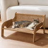 Nylon Cat Bed with Breathable Hammock-Style Design