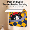 Vertical Wall-Mounted Felt Cat Scratcher