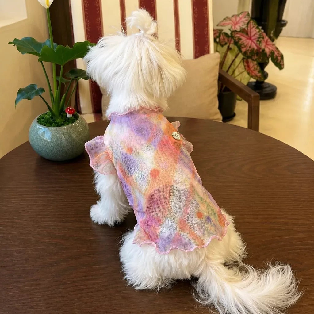 Lightweight Mesh Pet Vest for Dogs and Cats