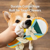 Oxford Cloth Squeaky Slipper Toy for Dogs
