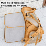 Expandable Pet Carrier Backpack for Cats and Small Dogs