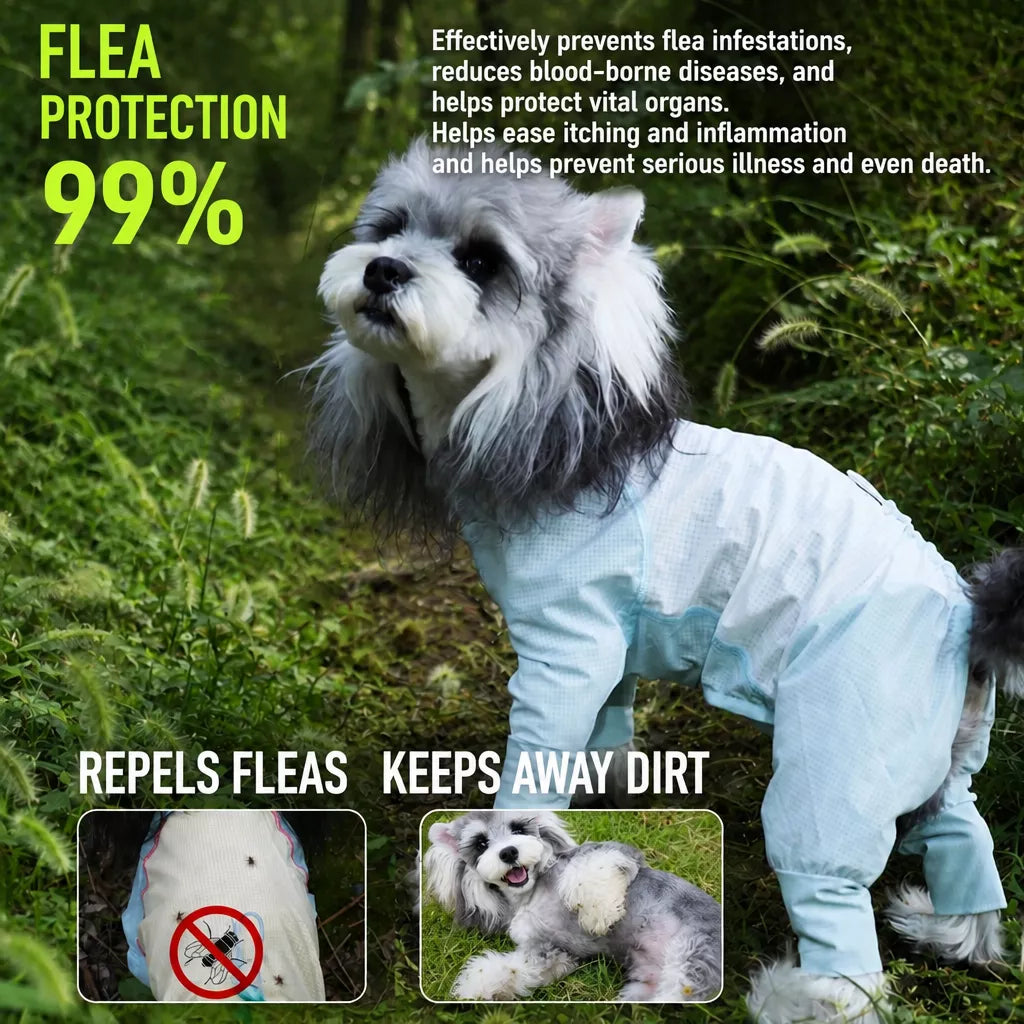 Lightweight Four-Legged Dog Summer Shirt
