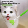 Extendable Pet Scratcher Wand for Cats & Dogs