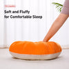 Enclosed Polyester Pet Bed for Cats and Small Dogs