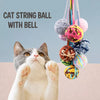 Yarn Ball Cat Toy for Batting and Interactive Play