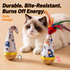 Interactive Wobble Cat Toy for Independent Play