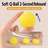 Cat Ball Launcher Toy with Colorful Balls