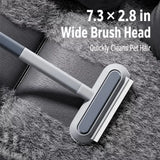 Long-Handle Pet Hair Removal Brush for Sofas and Bedding
