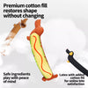 Latex Sausage Dog Squeaky Toy for Small and Medium Dogs