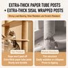Multi-Level Solid Wood Cat Tree with Scratching Post
