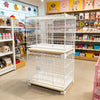 Indoor Stackable Metal Dog Crate with Sliding Door