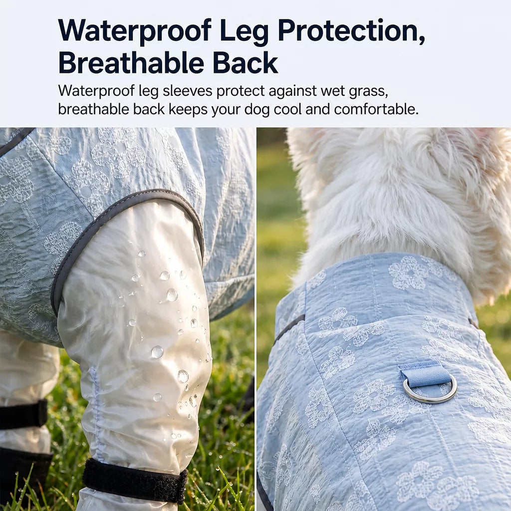 Lightweight Four-Leg Mesh Suit for Small Dogs