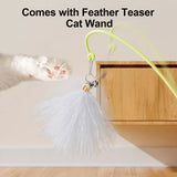 Wobble Cat Toy with Feather Accessory
