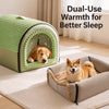 Enclosed Pet Bed House for Dogs and Cats