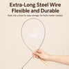 Long-Handle Feather Cat Teaser Wand