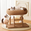 Sisal Cat Scratcher Bed with Integrated Resting Space