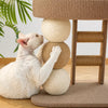 Compact Cat Tree with Sisal Scratching Post and Bed