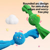 Interactive Squeaky Rope Tug Toy for Small and Medium Dogs
