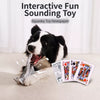 Crinkle Newspaper-Style Dog Toy for Interactive Play