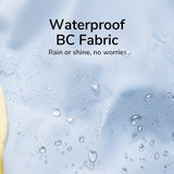 Four-Leg Waterproof Raincoat for Medium & Large Dogs