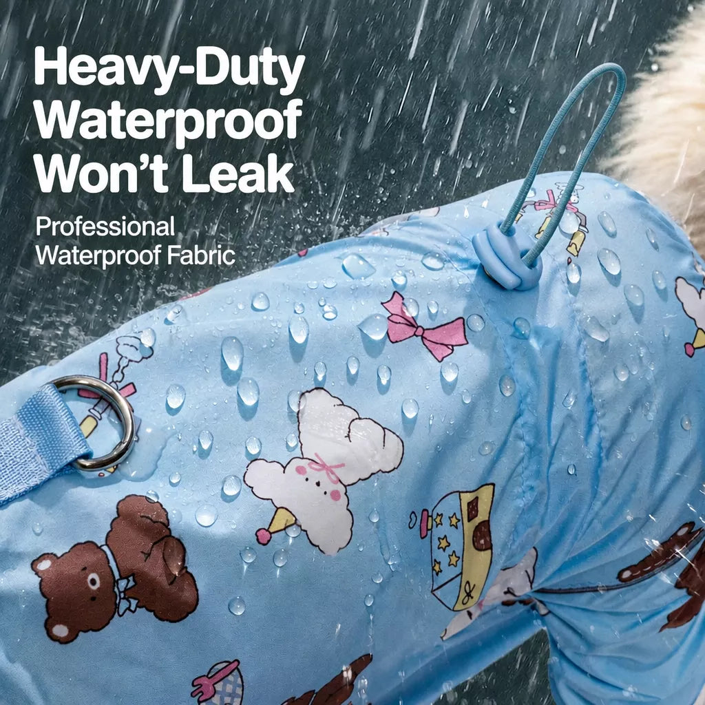 Full-Coverage Dog Raincoat