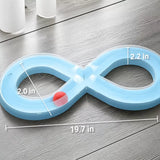 PawMerry Interactive Rolling Ball Track Toy for Cats