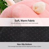Semi-Enclosed Winter Cat Bed with Slipper-Style Tunnel