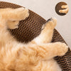 Round Corrugated Cardboard Cat Scratcher Bed