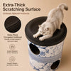 Three-Level Milk Tea Cup Cat Scratcher & Hideaway