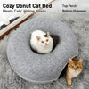 Enclosed Donut Tunnel Cat Bed