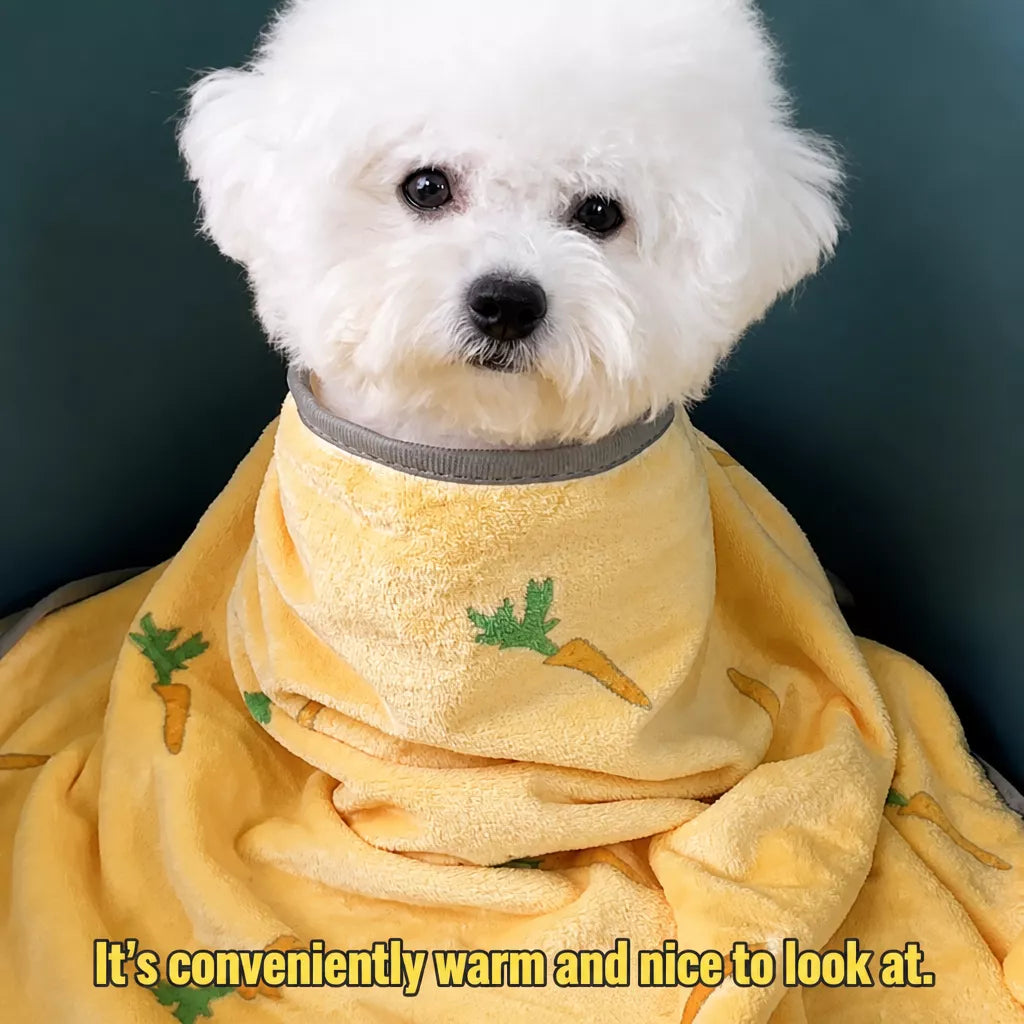 Fleece Pet Blanket for Dogs and Cats
