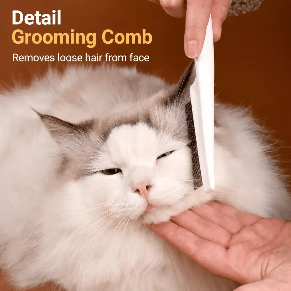 Fine-Tooth Flea Comb for Dogs & Cats