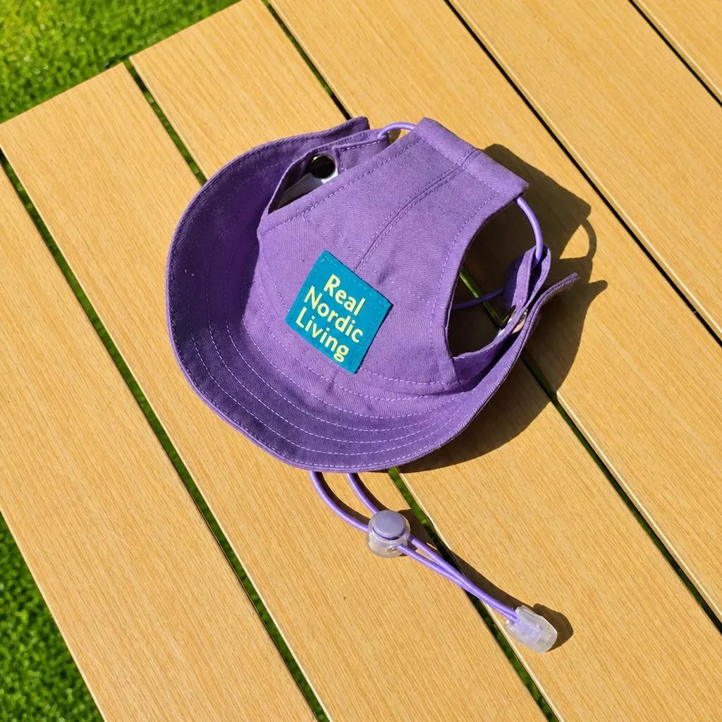 Canvas Outdoor Hat for Dogs and Cats