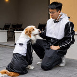 Full-Coverage Four-Leg Waterproof Raincoat for Dogs