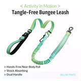Crossbody Elastic Dog Leash