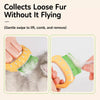 Shell-Shaped Deshedding Comb for Cats and Dogs