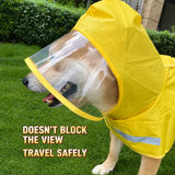 Dog Raincoat Cape for Small to Medium Dogs