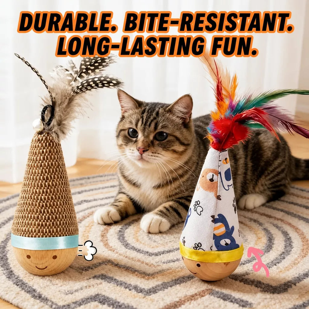 Interactive Wobble Toy for Dogs and Cats
