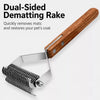 Double-Sided Grooming Rake for Medium & Large Dogs