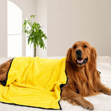 Quick-Dry Pet Bath Towel for Dogs and Cats