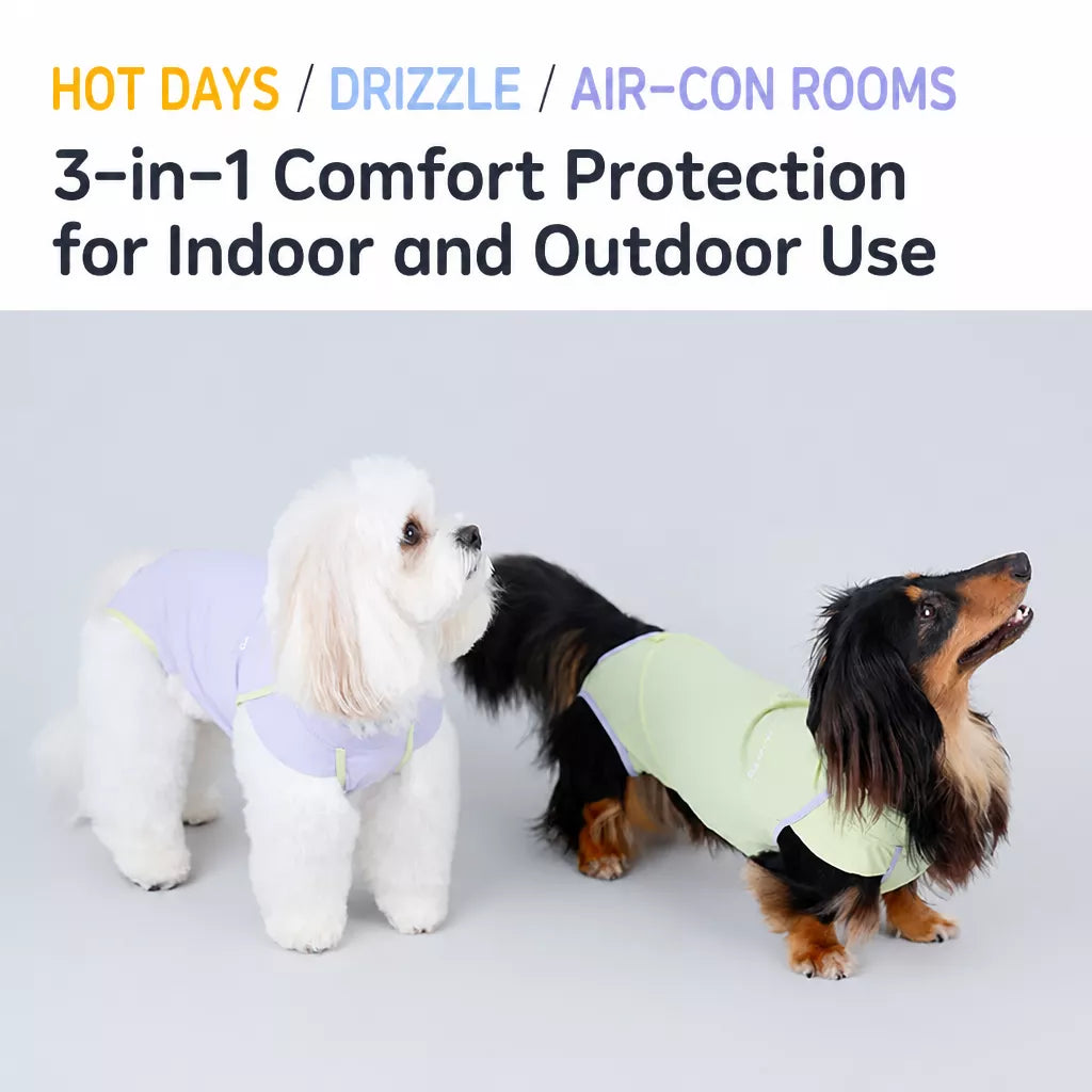 Lightweight Sleeveless Everyday Pet Shirt for Dogs and Cats