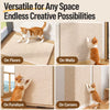 Wall-Mounted Corner Cat Scratcher – Vertical Scratch Pad