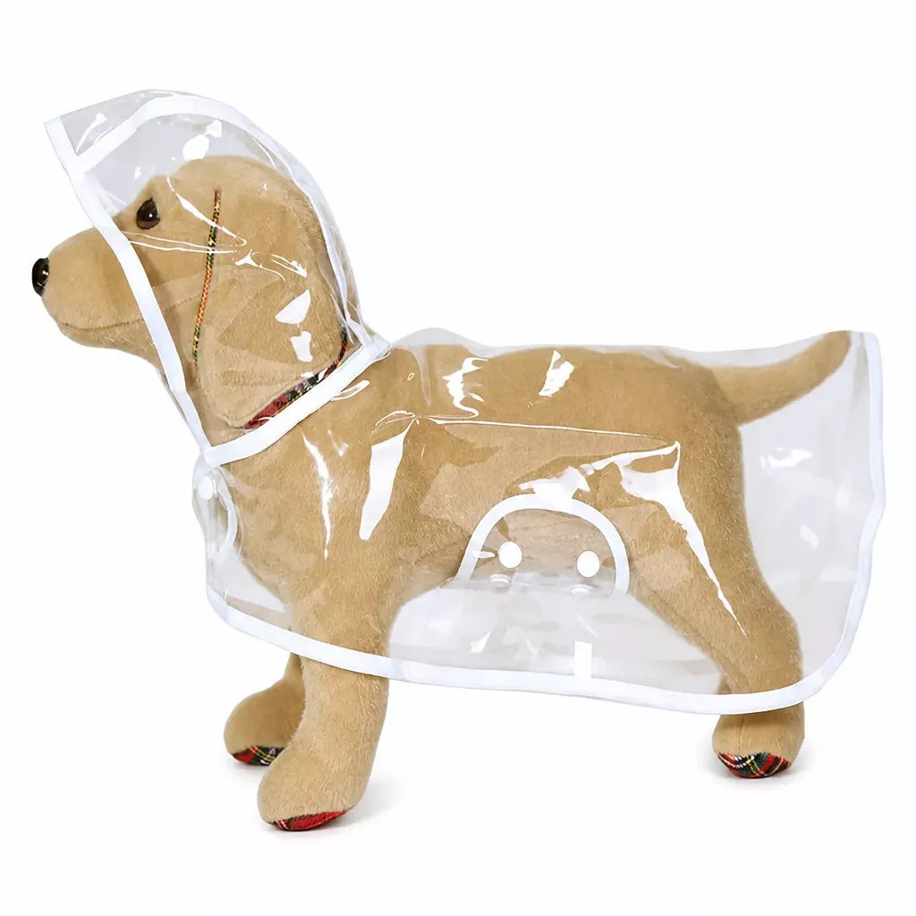 Transparent EVA Raincoat for Dogs