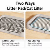 Plastic Dog Potty Training Tray