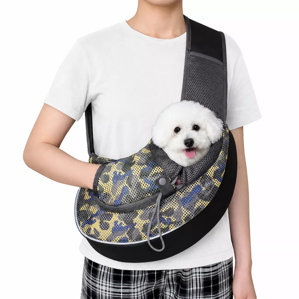 Mesh Pet Carrier Backpack for Small Dogs