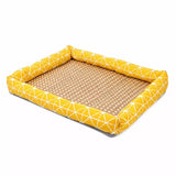 Year-Round Woven Pet Bed Mat for Dogs & Cats
