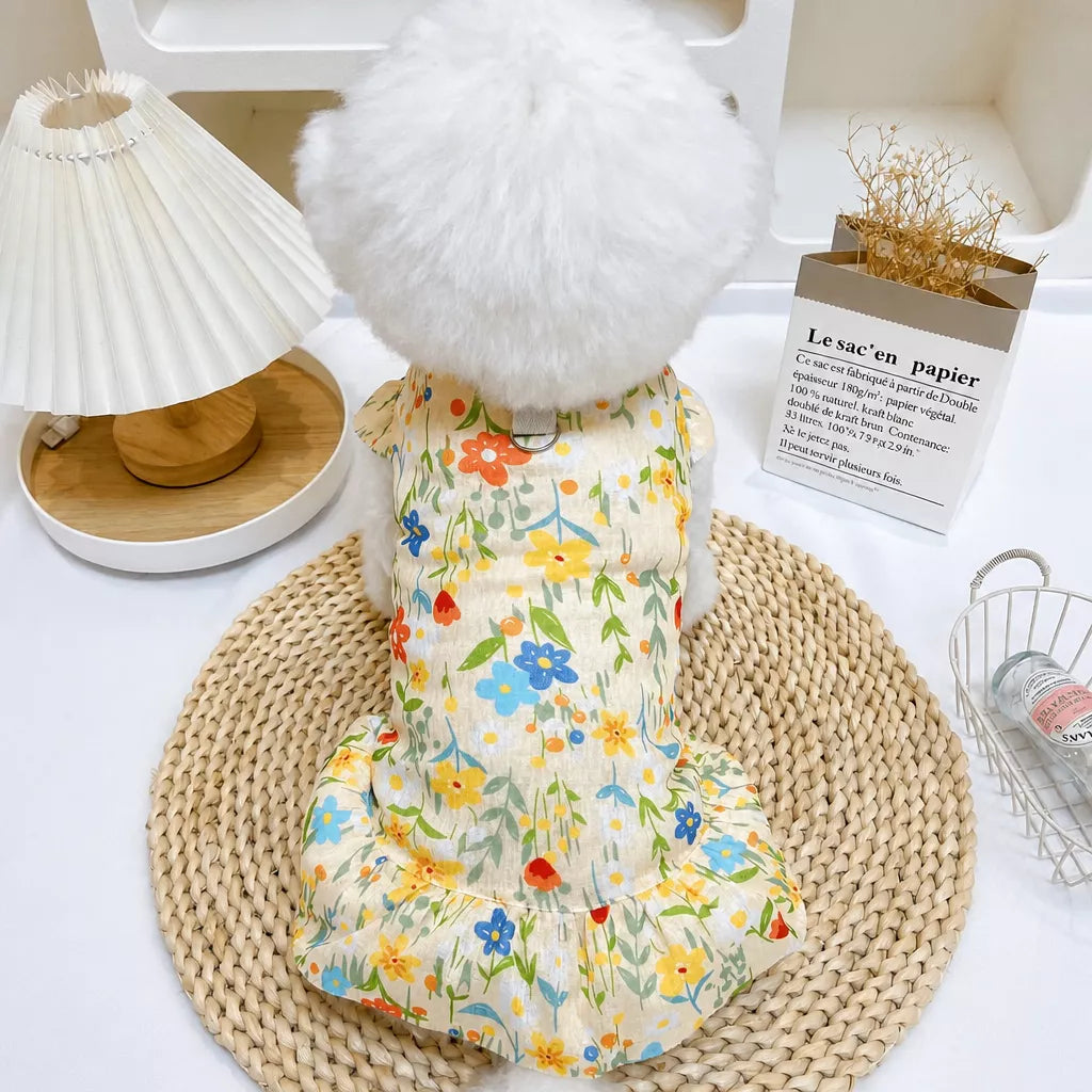 Breathable Mesh Summer Dress for Dogs and Cats