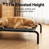 Elevated Mesh Dog Bed with Iron Frame