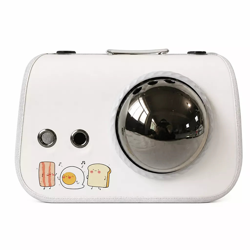 Capsule Pet Carrier Backpack for Cats and Small Dogs Up to 16 lb
