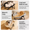 Oval Elevated Foldable Pet Cot for Cats & Dogs
